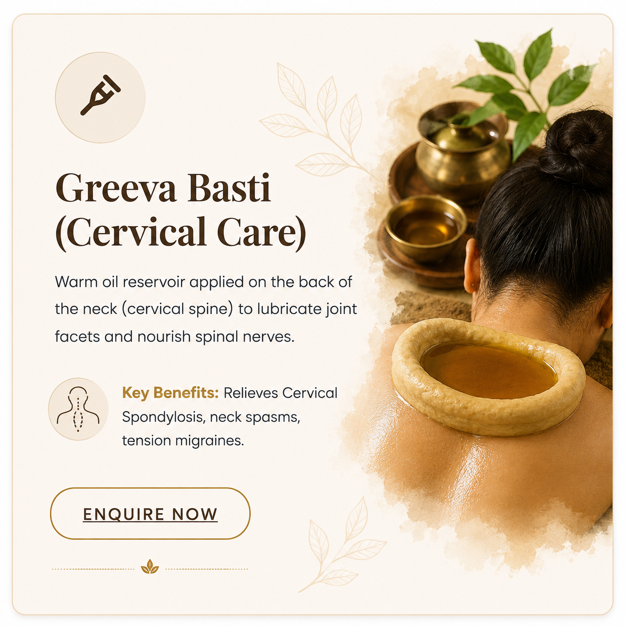 Greeva Basti (Cervical Care)